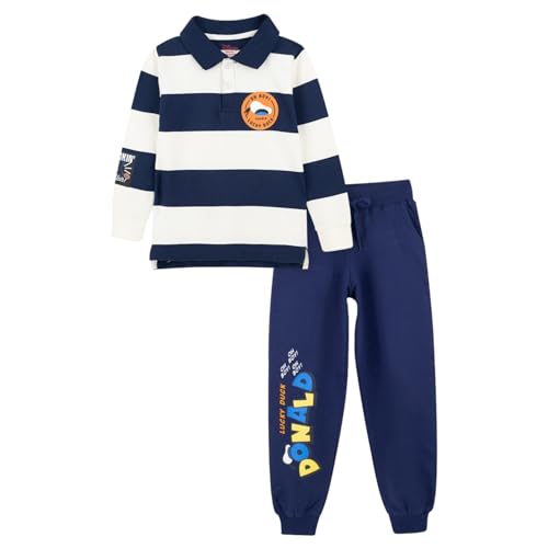 Image of Nap Chief Kids Pure Cotton Disney Mickey And Friends Co ord Set for Boys & Girls, Sweatshirt And Joggers Clothing Set for Casual Wear