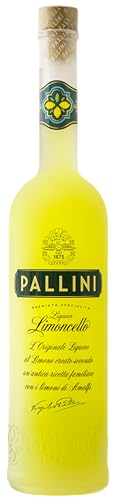 Pallini Limoncello – 700 ml: elaborado con los mejores Limones con IGP Costa D’Amalfi, recogidos a mano en las soleadas terrazas de la Costa Amalfitana – ABV 26%