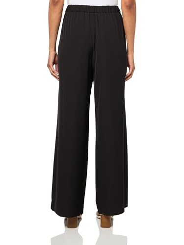 H HALSTON Women's Gold Halston Belt Straight Leg Soft Suiting Pant2