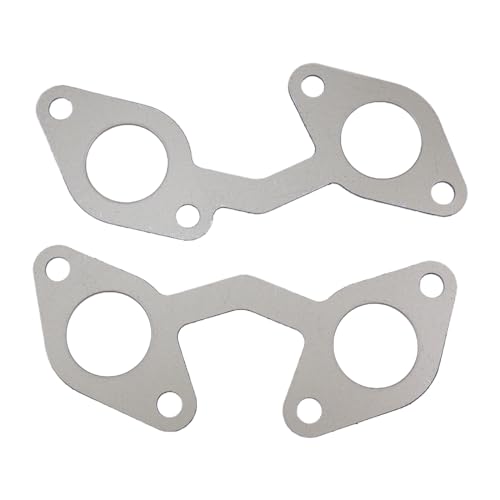 Image of Exhaust Gasket Set 1A091-12350 &1A091-12360 Compatible for Kubota V2203 V2003 V2403 V1902 V1702 Engine