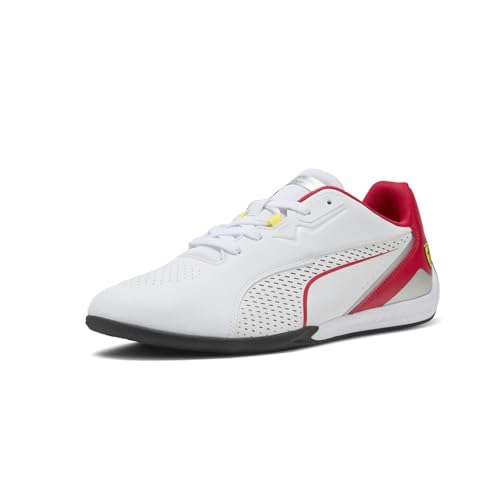 PUMA Mens Scuderia Ferrari Drift Cat 11 Lace Up Sneakers Shoes Casual - White - Size 11.5 M2