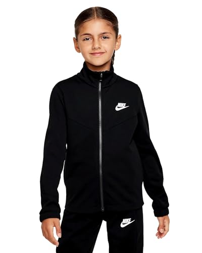 Nike Sportswear Big Kids' Tracksuit (FD3067-010, Black/Black/White)4