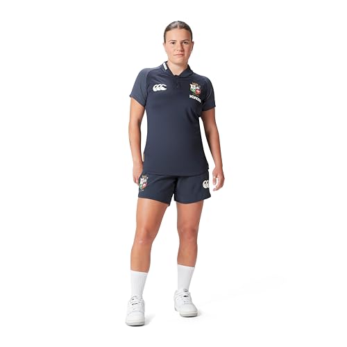 Canterbury Women's British & Irish Lions Polo Shirt, Dark Sapphire, 10 - Image 3