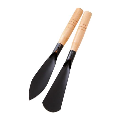 Pala a mano da giardinaggio per diserbo scavare piantare erbe strumento di raccolta mini cazzuola raccoglitore di verdure selvatiche scavatore aglio compatto paletta per terreno coltivatore per aiuole