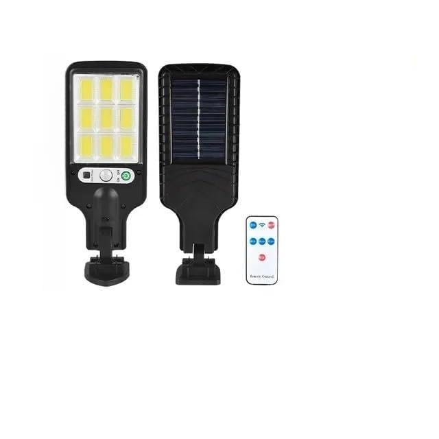 Sensor de movimiento PIR impermeable de farola solar LED for exteriores con 3 modos de iluminación Focos LED Exterior(108COB)