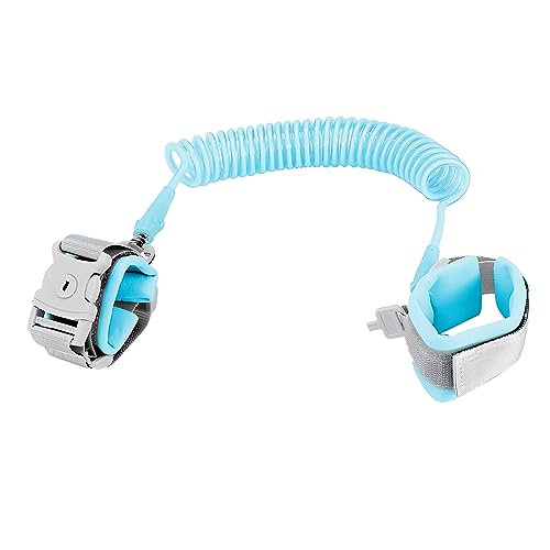 Guinzaglio di Sicurezza 2,5 m per Bambini, Pettorina Anti-Smarrimento per Passeggiate ed Escursioni - Blu