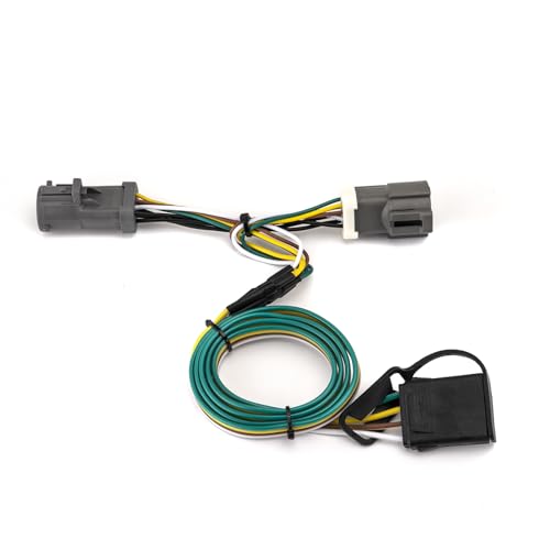 Image of Wsays 4-Pin Trailer Wiring Harness Fit for Ford F150 /250 1987-1997
