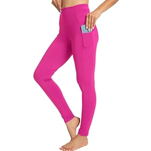 Kcutteyg Yoga Pants for Women with Pockets High Waisted Leggings Workout Sports Running Athletic Pants