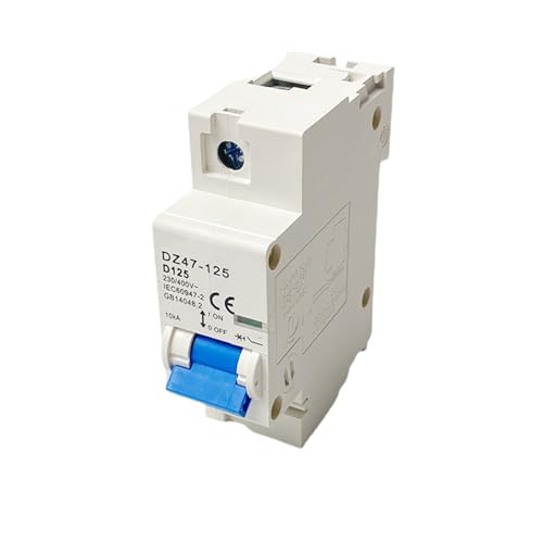Disjoncteur miniature DZ47 400V type C 2P 25A capacité coupure 6kA rail DIN