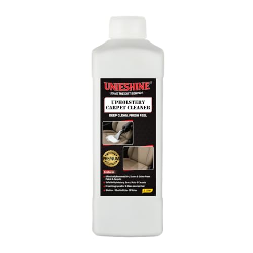 Image of Concentrated Upholstery & Carpet Cleaner | Car Interior, Sofa, Carpet & Roof Cleaner | Deep Stain Removal, Fresh Fragrance & Multi-Surface Fabric Cleaning Solution [1L Concentrated]