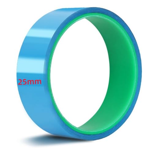 Phidinova Tubeless Bicycle Wheel Rim Tape 700C Advanced, Bike Rim Tape Blue Roll for Anti Puncture Vacuum Tubeless Tire Pad MTB/Road Rim Wheel Strip Tape Length 10m Width 25mm