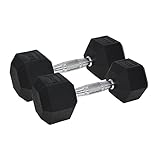 Urban Fitness PRO - Manubrio esagonale rivestito in gomma (coppia)