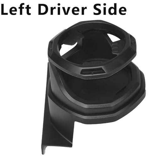 Portavasos izquierdo para Ford F150 2015-2023 ABS negro miniatura 7