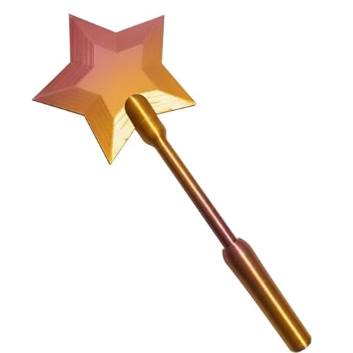 3D Printed Wand Tap to Pay 2026 Upgrade Star Magic Fairy Pay Wand Starlight Magic Wand Contactless Payment Card Holder Suitable Scenarios for Card Payment Easy Checkout (Rose Gold)