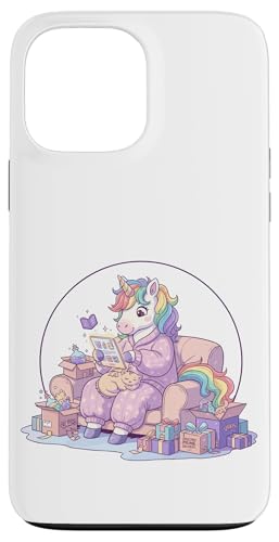 Acogedoras Compras Online de Unicornio en Pijama. Carcasa para iPhone 13 Pro MAX