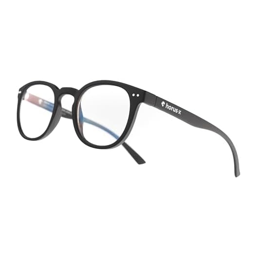 Horus X ® • Occhiali Luce Blu Uomo Donna | Occhiali per Computer Anti Luce Blu Protezione Anti-Fatica | Urban Clear
