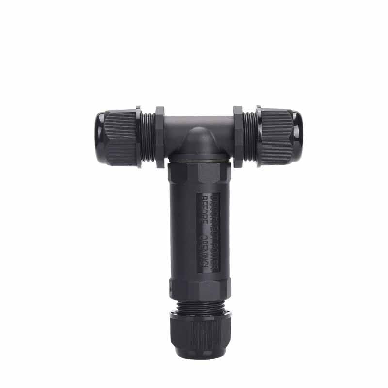 GXMRHWY EW-M25T-2P T-Type Tee Waterproof Joint 2-core Waterproof Connector IP68 Outdoor Cable Joint (for 5-9mm Cable)-image-31