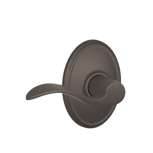SCHLAGE Accent Lever with Wakefield Trim Hall and Closet Lock in Oil Rubbed Bronze