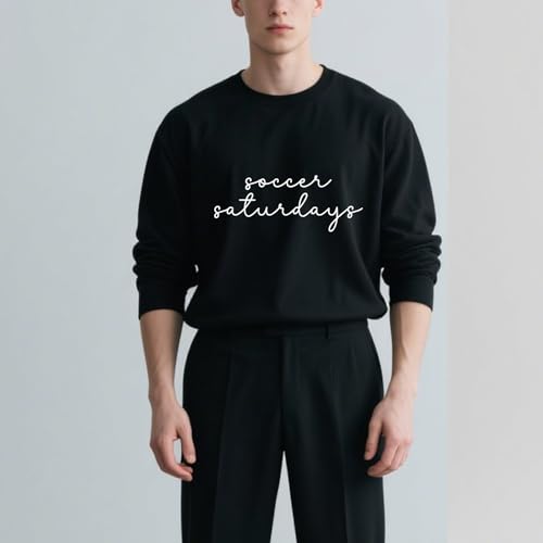 Soccer Saturdays Sweatshirt Sports Mom Sweatshirt Soccer Season Shirt3