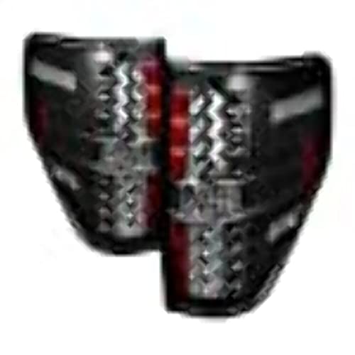 Spyder Auto 5008374 Led Tail Lights Black/Clear #TOP24