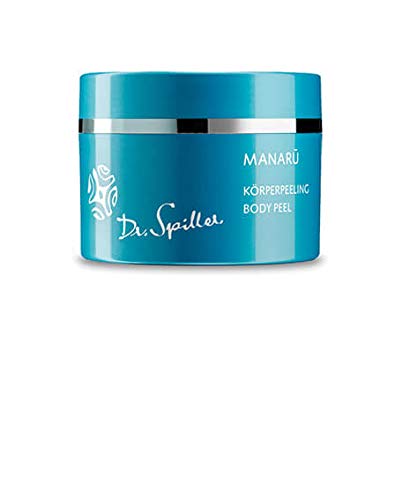 Dr. Spiller - Exfoliante corporal Manaru | Exfoliante corporal suave y estimulante | Con granos exfoliantes de vainilla | Para una sensación de bienestar puro |