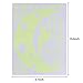 Moon Glow in Dark Wall Stickers, Benbo Fairytale Fairy and Stars Vinyl Luminous Wall Decals for Nursery Kid's Room DIY Home Decor Mural Decoration