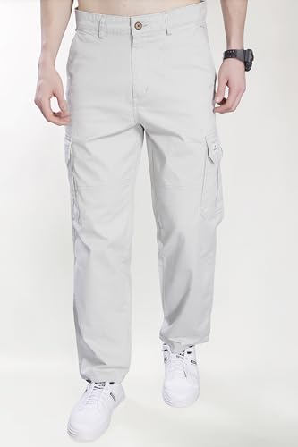 Image of DIVISIVE Men's Loose Baggy Fit Cotton Cargo Pants