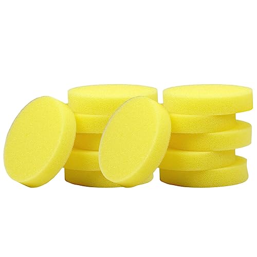 - Set di dettagli applicatore cera per auto | Spugna per lucidatura manuale auto per vernici colorate auto, per lucidatura cera auto