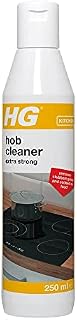 HG Hob Cleaner Extra Strong, Effective Kitchen Degreaser & Induction Hob Cleaner & Protector, Safe for Electric & Gas Cookers, Safe Stove Top Cleaner, Fresh Fragrance & Maximum Shine - 250 ml