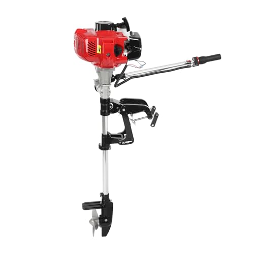 Moteur hors-bord 4T 6 ch pour bateau, 63 cm³