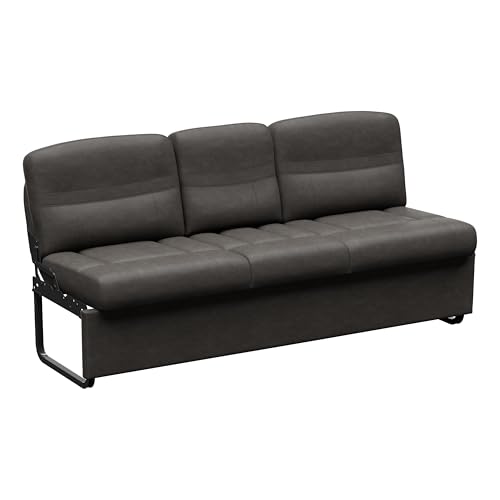 Top 10 Best Jack Knife Sofa for Rv Comfort and Style 11 Thomas Payne Signature 72' McCoy RV Jackknife Sleeper Sofa with Matching Kickboard, Easy Transition, High-Density Foam Cushioning, Fold-Down Center, Dual Cupholders - 2024044414