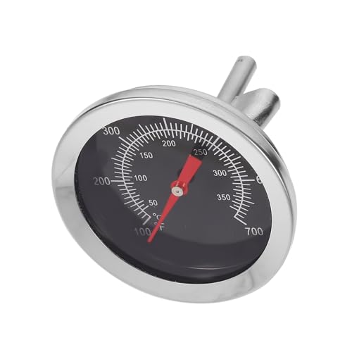 Stainless Steel Oven Thermometer, 100-700°F, Silver