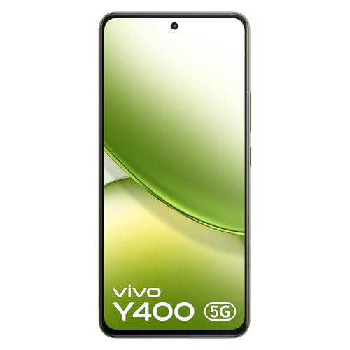 Image of Vivo Y400 5G (Olive Green, 8GB RAM, 128GB Storage) with No Cost EMI /Additional Exchange Offers