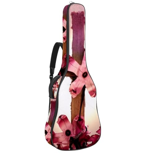 Sac de guitare imperméable à poches pour modèle 101.6 à 106.7 cm