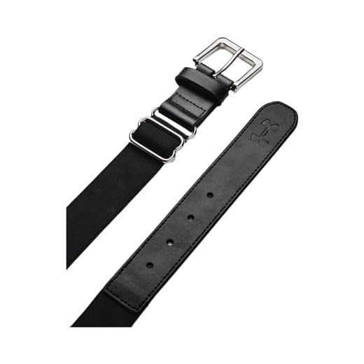 Under Armour Boys' Baseball Belt , Black (001)/Black , One Size Fits All