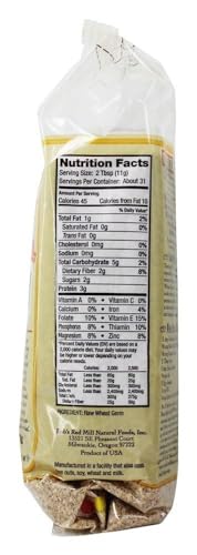 Bob's Red Mill Wheat Germ Natural Raw Grain -- 12 oz (2 PACK)