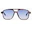 Tortoise Shell Frame Blue Lens