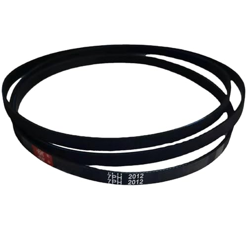 GVSS Courroie de Sèche-Linge 7PH2012,Compatible avec Hotpoint,Pour Whirlpool,Pour Bauknecht,Courroie d'Entraînement Nervurée en Caoutchouc,Accessoires de...
