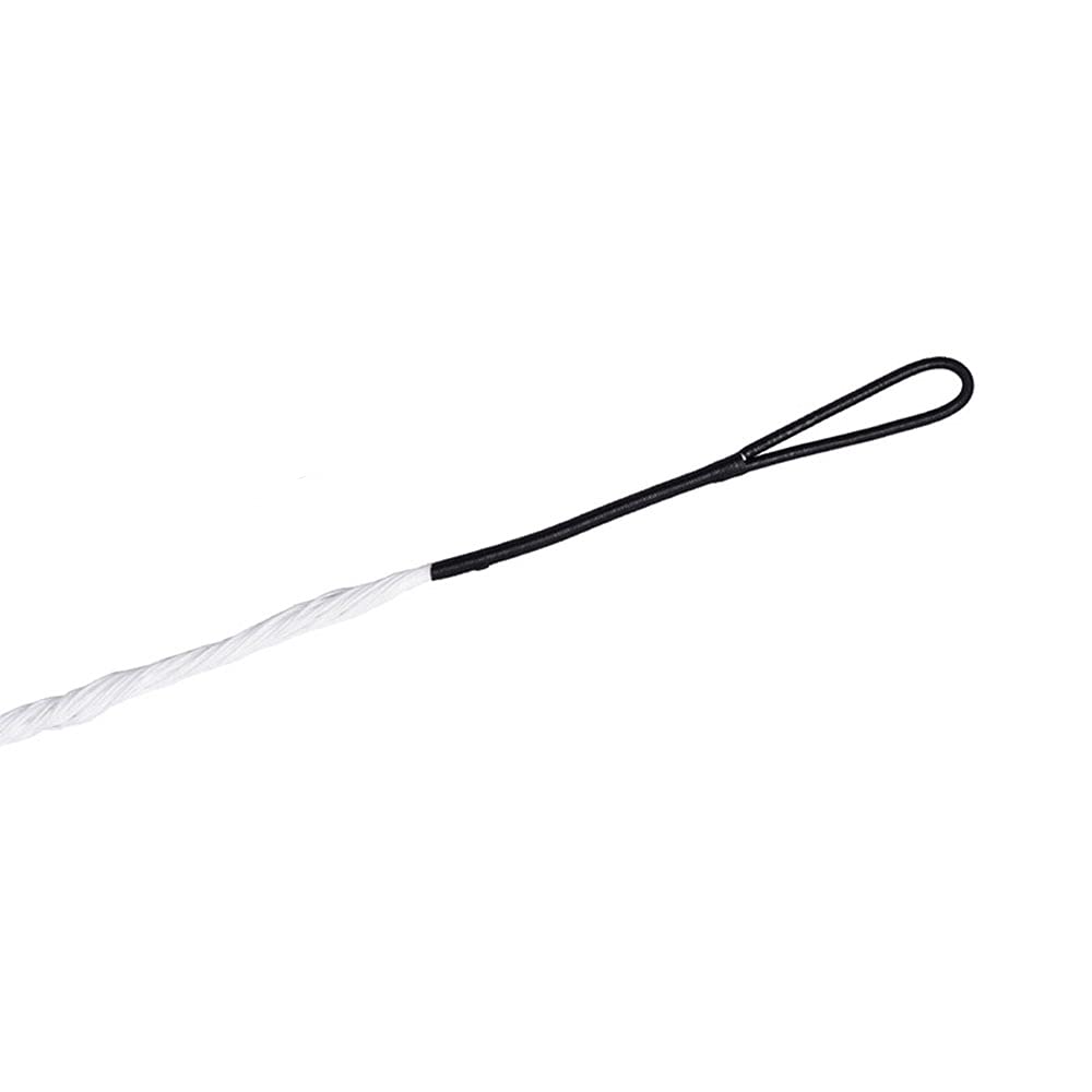 CRS-004C, Corda per Balestra, 66,5 cm, Peso di trazione: 79,4 kg, Fibra di Poliestere, Bianco e Nero