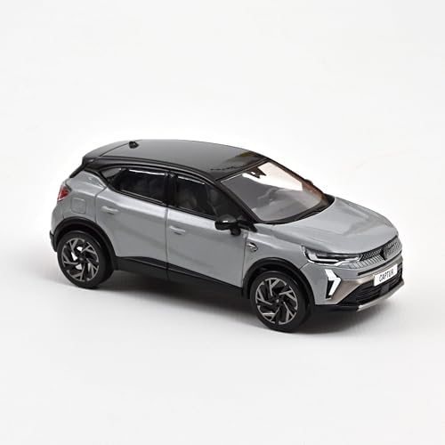 Renault Captur Esprit Alpine Gris Rafale et Noir Collection 1/43 Miniature Populaire Voiture Jouet