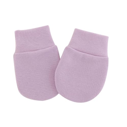 Adeimoo Newborn Baby Mittens Infant Toddler No Scratch Cotton Gloves for 0-6 Months Boys Girls - Thumbnail 3
