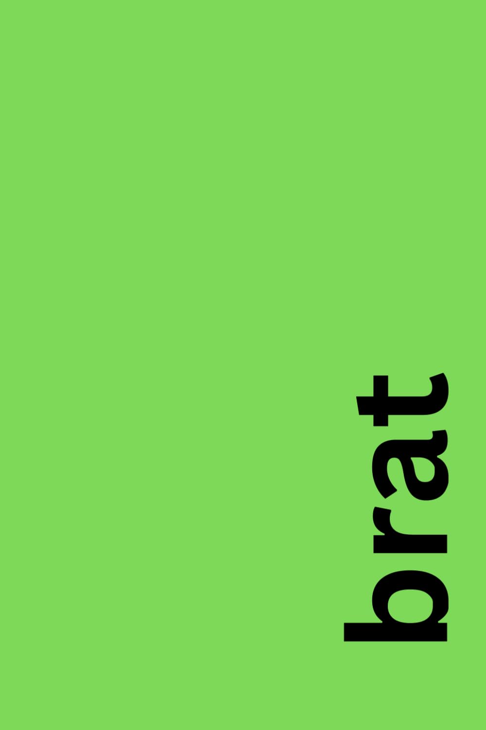 brat: notebook 4x5 inches