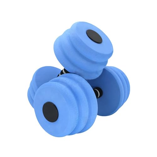 Lily Brown 1 par de mancuernas deportivas para ejercicios acuáticos, espumas de hilo, mancuernas, mano agua, aeróbicos, equipos de fitness para bajar de peso, mancuernas de fitness en agua