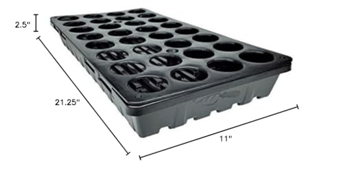 Bootstrap Farmer 1020 Net Pot Trays, 50 Pack for Aquaponics and Hydroponics