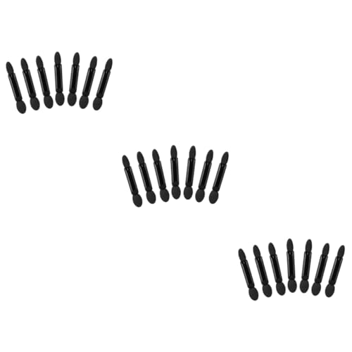 Angoily 3sets Double-sided Sponge Brush for Eye Shadow Makeup Applicators Kit 2 Sizes Soft Tips Travel-friendly Great for Women Events and Everyday Use 100pcs*3