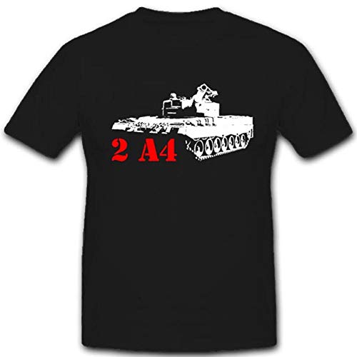 T-shirt militaire Panzer Artillerie Armée Bundeswehr Noir XXXXXL