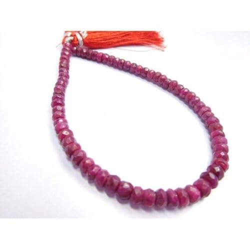 Perles rubis indien corindon véritables pour éviter les fausses pierres - 2