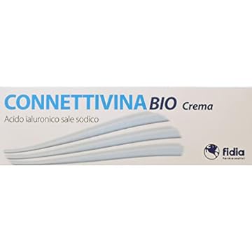 Fidia - Connettivina Bio Crema per irritazioni cutanee e lesioni, ustioni ferite acute e incisioni post-operatorie, formato da 25 g