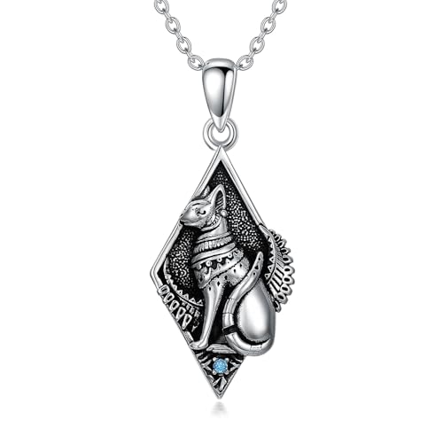 Amulette mythologie grecque et égyptienne en argent 925, le bijou déesse intemporel