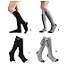 Psdndeww Heated Sock Rechargeable Electric Heating Sock Thermal Warming Sock with Battery for Men Women Skiing Winter Outdoor